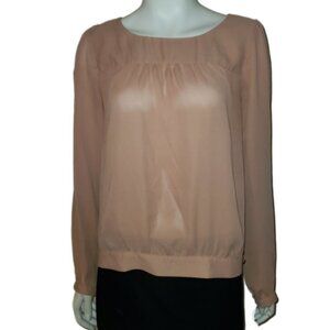 Forever 21 Balloon Sleeve Crew Neck Lace || Medium